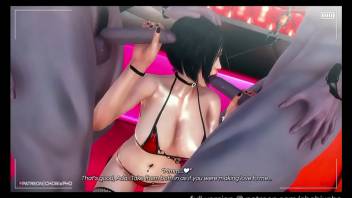 ADA WONG THREESOME IN SIMMON'S EXPERIMENTS (CHOBIxPHO)